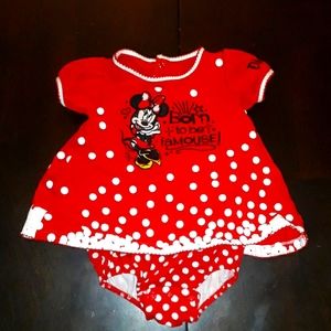 Minnie mouse bodysuit